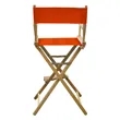 Bar-Height Director's Chair (Full-Color Imprint) | https://www.bestnamebadges.com