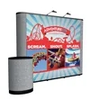 10' Straight Show 'N Rise Floor Kit (Mural w/ Fabric Ends) | https://www.bestnamebadges.com
