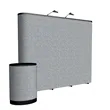 10' Straight ARISE Floor Display Kit (Fabric) | https://www.bestnamebadges.com