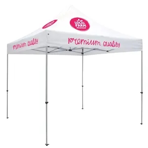 10' Deluxe Tent Kit (Full-Color Imprint, 4 Locations)
