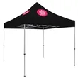 10' Deluxe Tent Kit (Full-Color Imprint, 2 Locations) | https://www.bestnamebadges.com