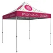 10' Deluxe Tent Kit (Full-Bleed Dye Sublimation) | https://www.bestnamebadges.com