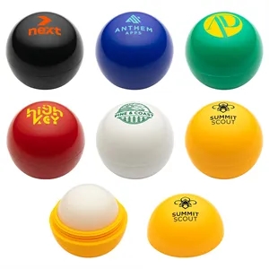 Well-Rounded Convex Lip Balm | https://www.bestnamebadges.com