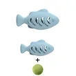 Cat Toy Silicone Fish | https://www.bestnamebadges.com