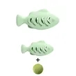 Cat Toy Silicone Fish | https://www.bestnamebadges.com