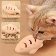 Cat Toy Silicone Fish | https://www.bestnamebadges.com
