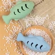 Cat Toy Silicone Fish | https://www.bestnamebadges.com