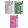Glitter acrylic office folder board | https://www.bestnamebadges.com