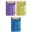 Glitter acrylic office folder board | https://www.bestnamebadges.com