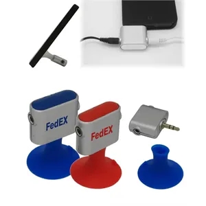 Phone Stand with Headphones Splitter