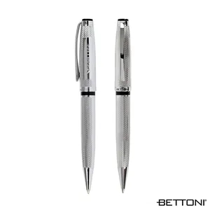 Bettoni® Napoli Recycled Brass Ballpoint Pen | https://www.bestnamebadges.com