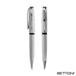 Bettoni® Napoli Recycled Brass Ballpoint Pen | https://www.bestnamebadges.com