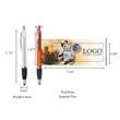 Custom Neptune Stylus Banner Pen | https://www.bestnamebadges.com