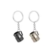 Custom Alloy Coffee Cup Shape Key Chain | https://www.bestnamebadges.com