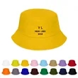 Cotton Bucket Hat | https://www.bestnamebadges.com