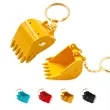 Excavator Bucket Keychain | https://www.bestnamebadges.com