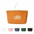Large Canvas Tote Bag | https://www.bestnamebadges.com