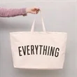 Large Canvas Tote Bag | https://www.bestnamebadges.com