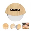 Bamboo Pizza Cutter | https://www.bestnamebadges.com