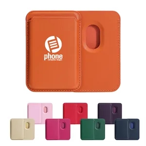 Strong Magnetic Leather Phone Wallet