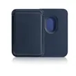 Strong Magnetic Leather Phone Wallet | https://www.bestnamebadges.com