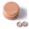 Two Layer Solid Wood Magnet Smoke Grinder | https://www.bestnamebadges.com