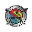 Full Color Brushed Stickers | https://www.bestnamebadges.com