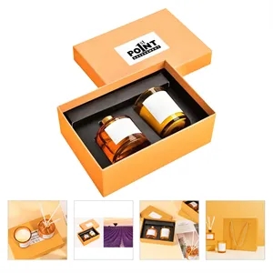 Scented Sticks Diffuser And Candle Gift Set