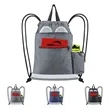 Drawstring Backpack Gym Sports Bag for Swim | https://www.bestnamebadges.com