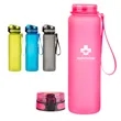 Custom 20 oz Tritan Material Screw Thread Water Bottle | https://www.bestnamebadges.com