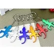 Gecko Shape Bottle Opener Keyring | https://www.bestnamebadges.com