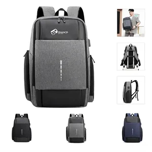 Large Business Laptop Backpack W/ USB Charging Port