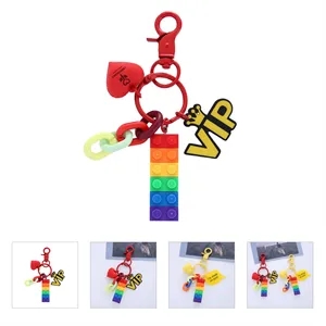 Building Block Keychain