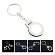 Mini Handcuffs Metal Keychain | https://www.bestnamebadges.com
