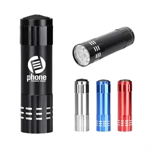 Aluminum 9 Led Flashlight