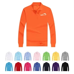 Long Sleeve Company Polo Shirts