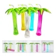 Palm Tree Plastic Yard Glasses | https://www.bestnamebadges.com