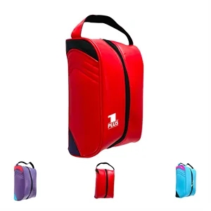 Custom Gift Colorful PU Leather Golf Shoe Bag