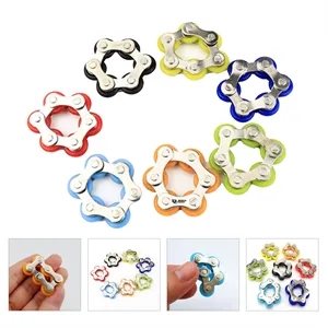 Metal Fidget Spinner Toy Chain