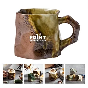 10OZ Ceramic Coffee Retro Mug & Water Cup Office Gift