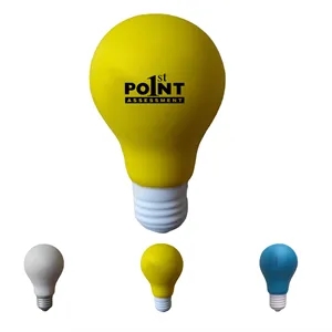 Lightbulb Shaped Stress Reliever