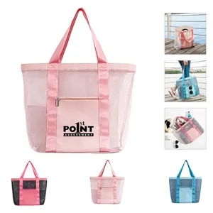 Beach Oversized Pool Mesh Tote Bag
