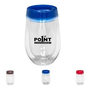 12 Oz Double Walled Wine
