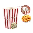 32Oz Disposable Paper Popcorn Boxes For Movie Night | https://www.bestnamebadges.com
