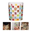 Colorful Mosaic Style Glass Suitable For Bar | https://www.bestnamebadges.com