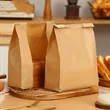 Kraft Food Packaging Storage with Front Wind | https://www.bestnamebadges.com