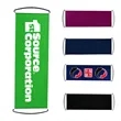Hand Held Retractable Scrolling Banner | https://www.bestnamebadges.com