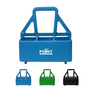 6 Bottles Sports Water  Plastic Basket