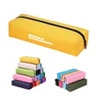 Basic Zipper Canvas Pencil Case | https://www.bestnamebadges.com