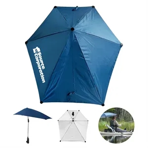 SPF 50+ Adjustable Umbrella with Universal Clamp